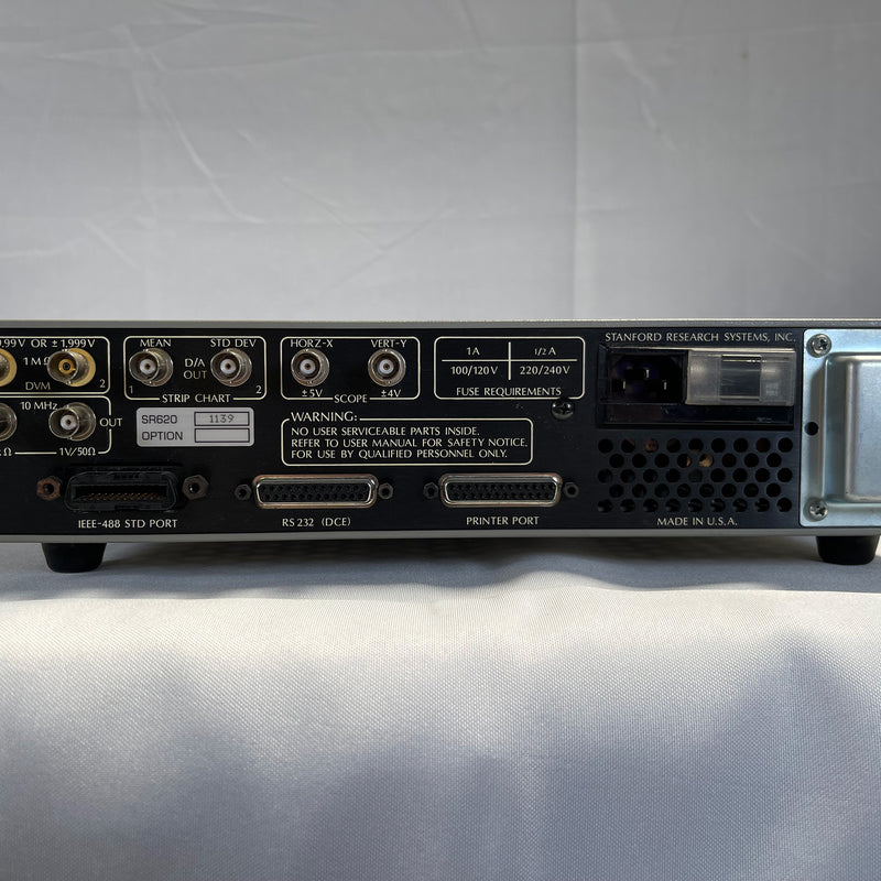 Stanford Research Systems (SRS) SR 620 Universal Time Interval Counter