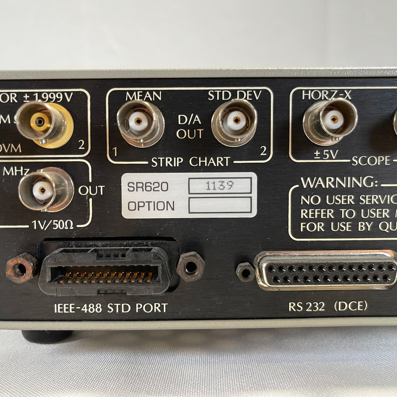 Stanford Research Systems (SRS) SR 620 Universal Time Interval Counter
