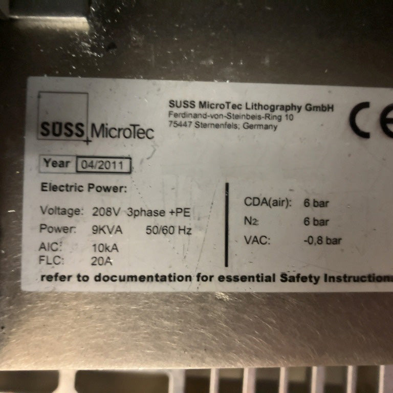 SUSS SB 8 E Bonder