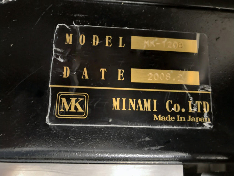 Minami MK 1208 Screen Printer