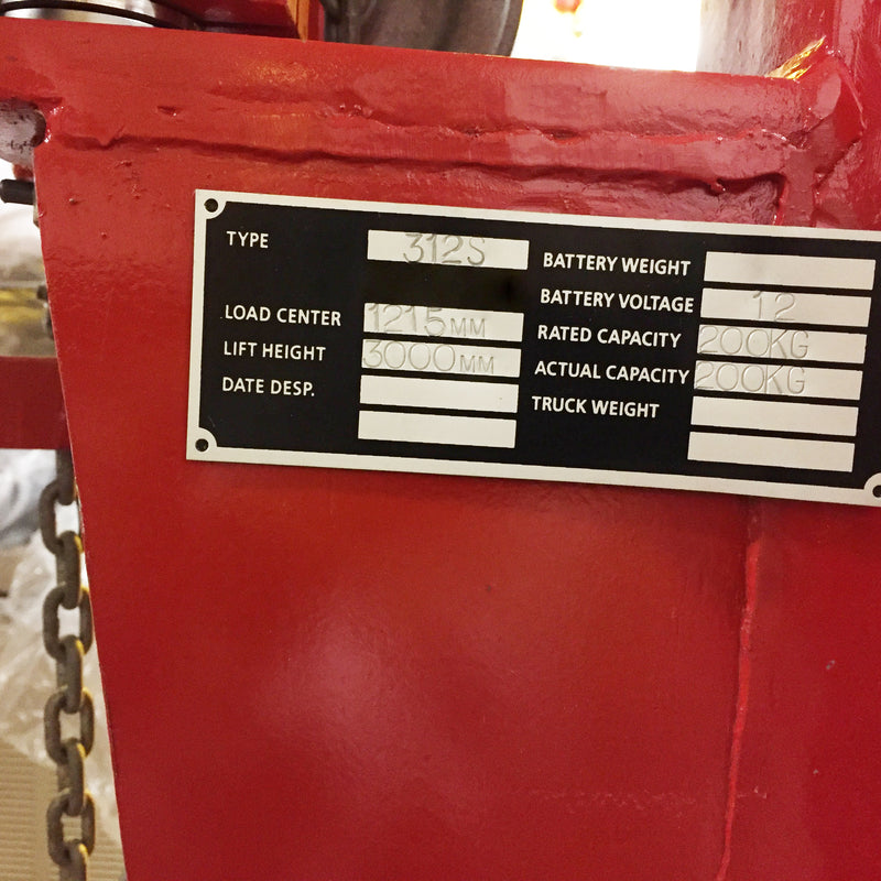 Wilmat 312 S Electric Hydraulic Lift Hoist