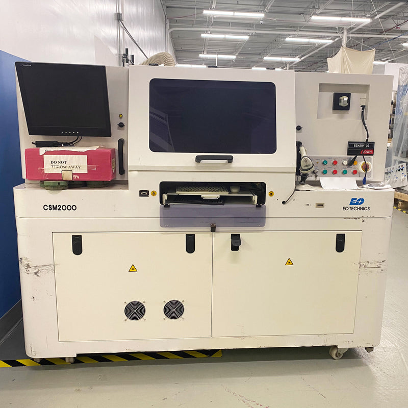 EO Technics CSM 2000 Laser Marker