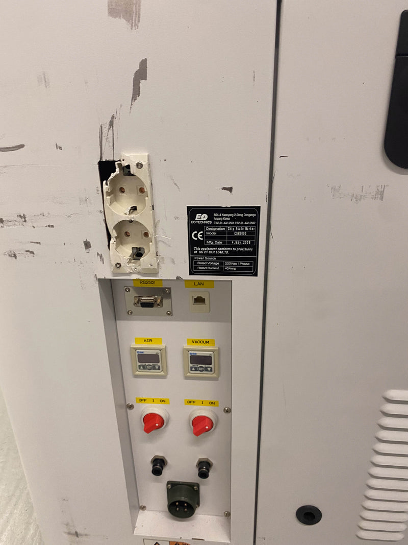 EO Technics CSM 2000 Laser Marker