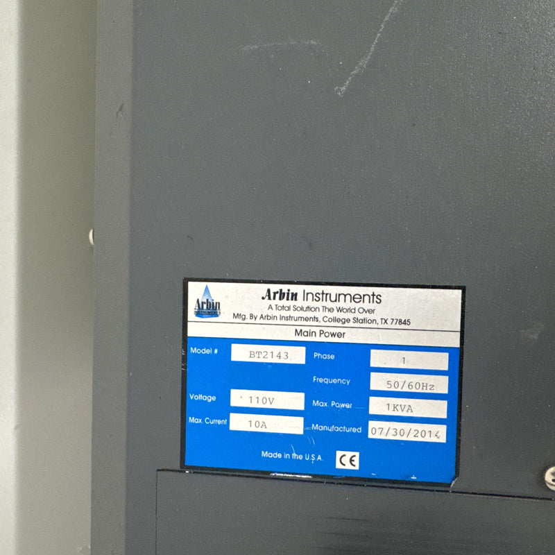Arbin Instruments Battery Tester