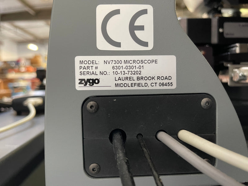 Zygo Newview 7300 Optical Profilometer
