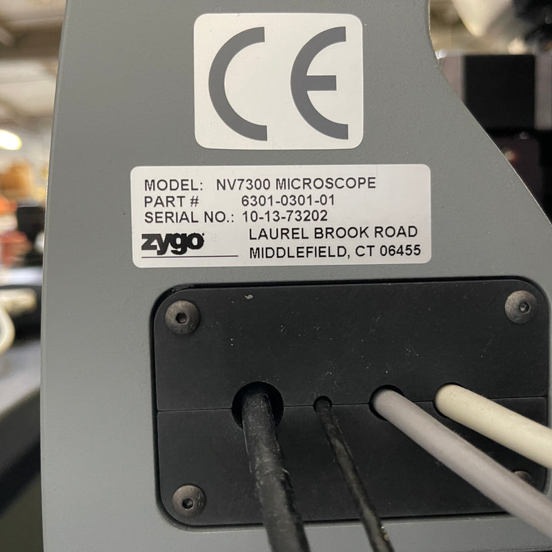 Zygo Newview 7300 Optical Profilometer