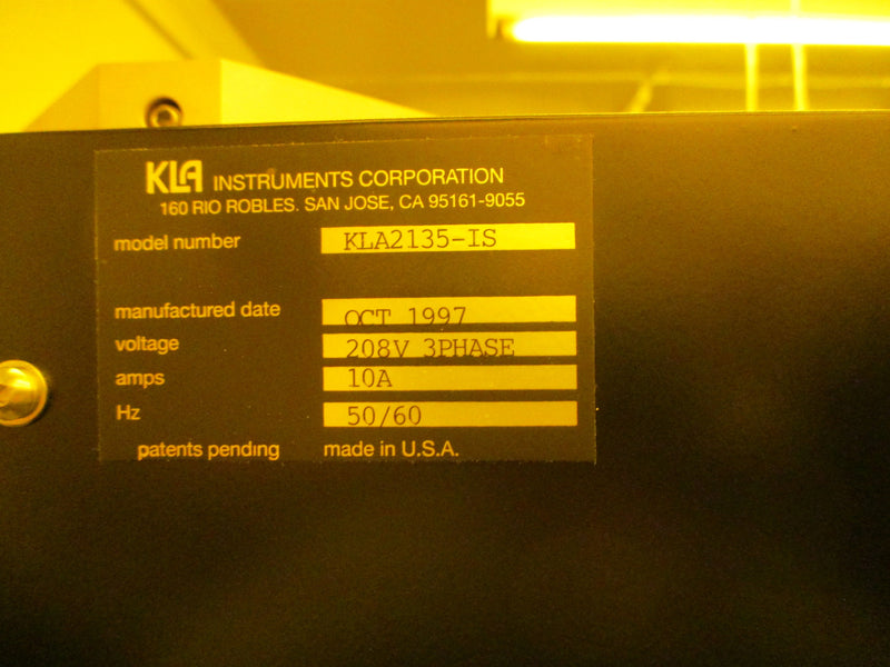 KLA 2139 Brightfield Inspection