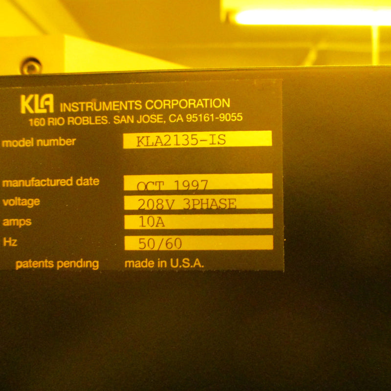 KLA 2139 Brightfield Inspection