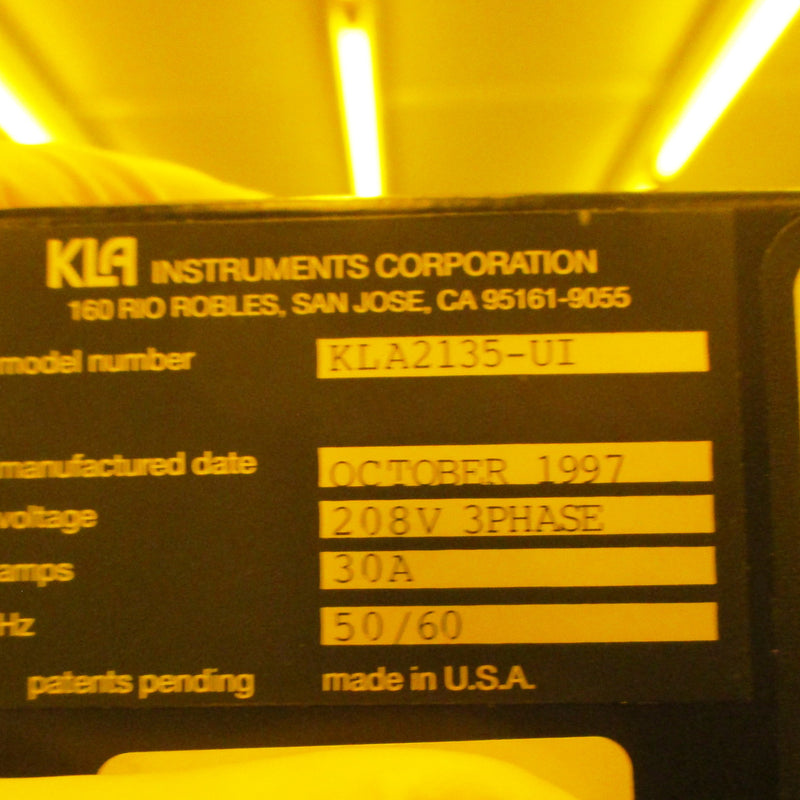 KLA 2139 Brightfield Inspection