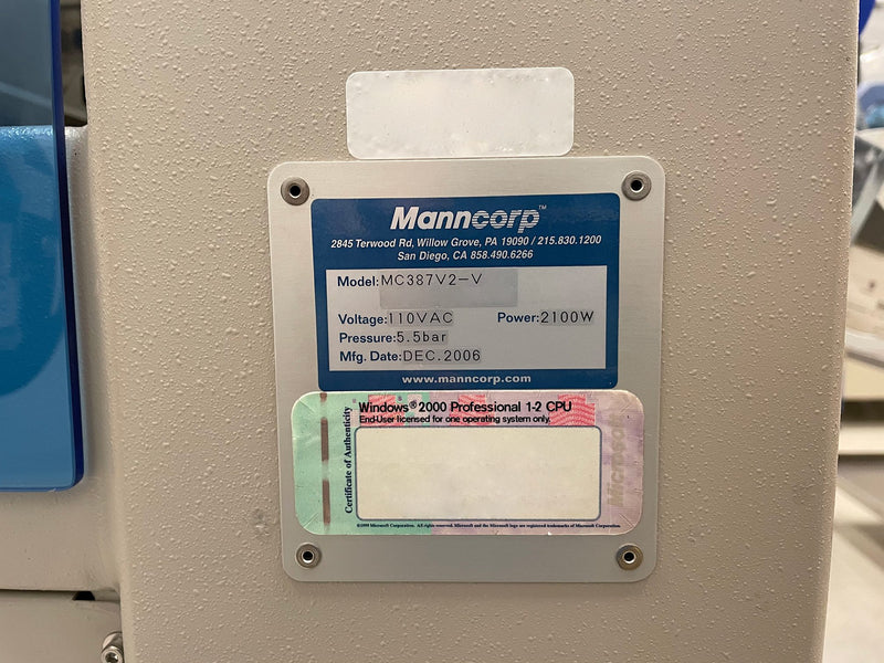 Manncorp MC 387 V 2 V Placement Machine