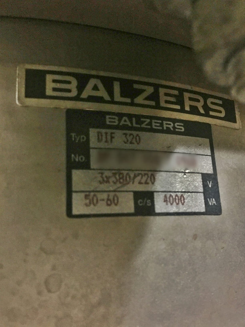 Oerlikon Balzers BA 710 Coater