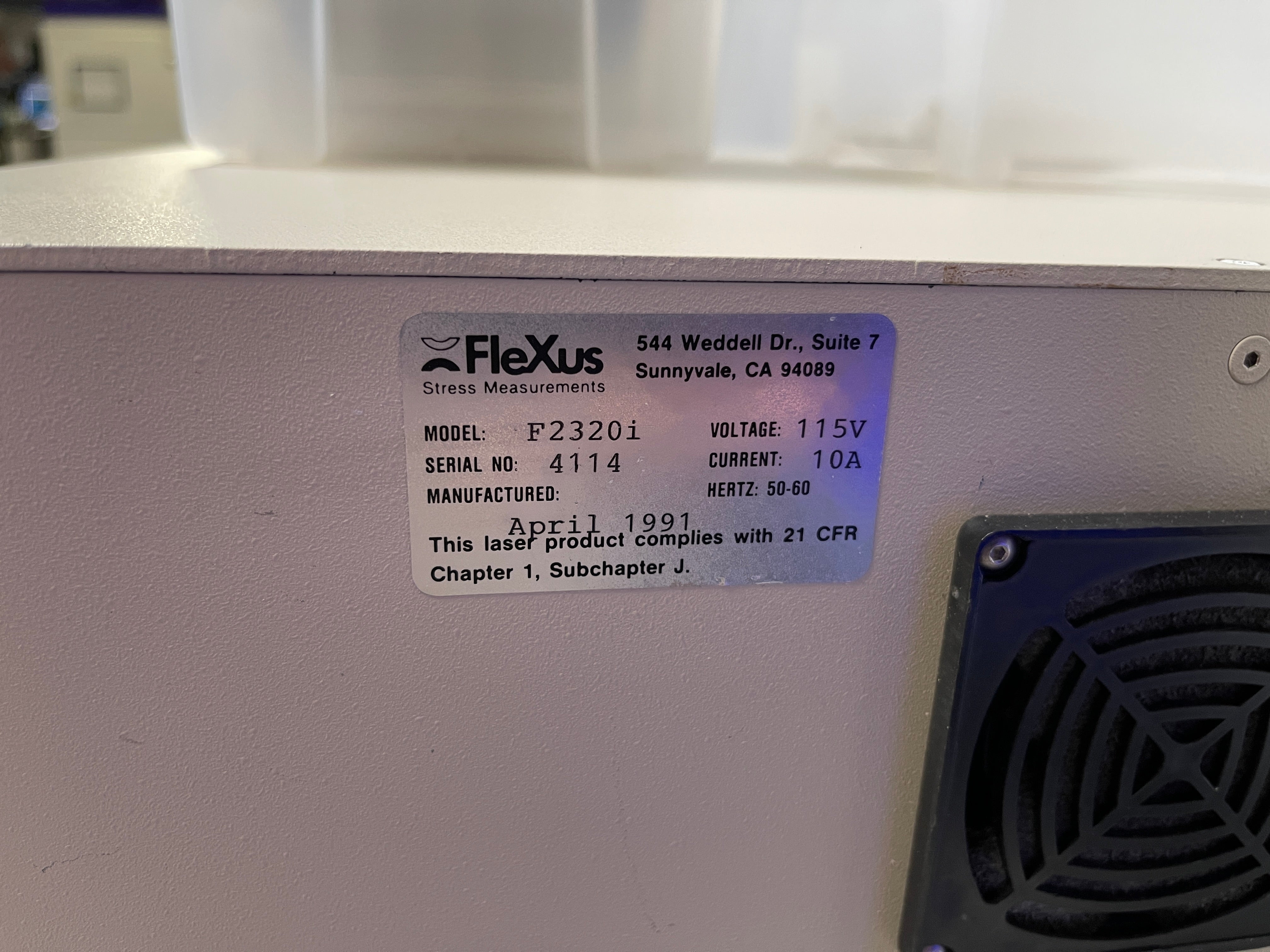KLA Flexus F 2320 I Stress Measurement System – Bridge Tronic Global