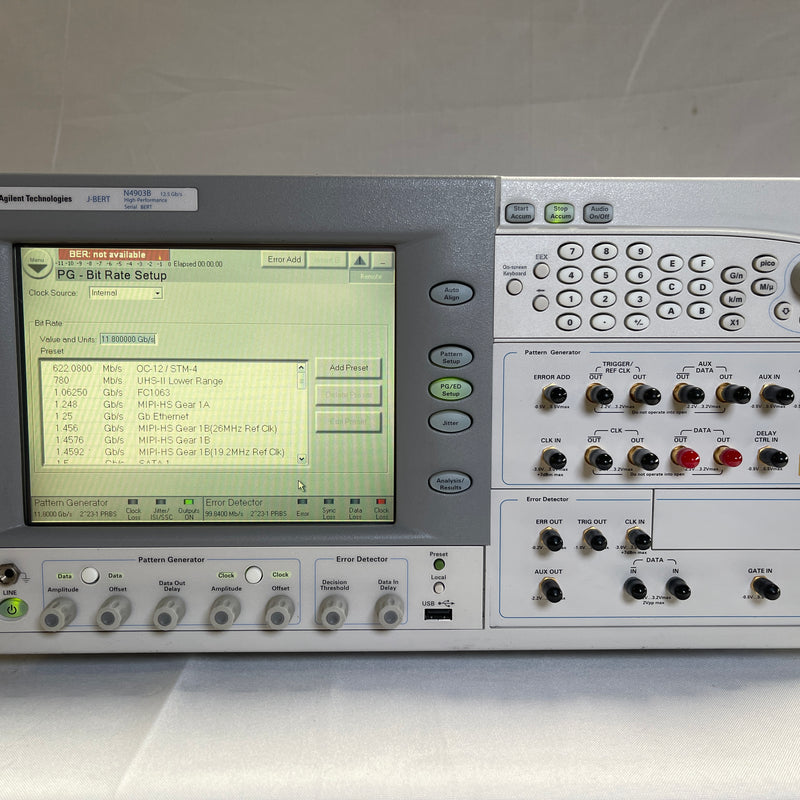 Agilent N 4903 B J-BERT High Performance Serial BERT 12.5 Gb/s