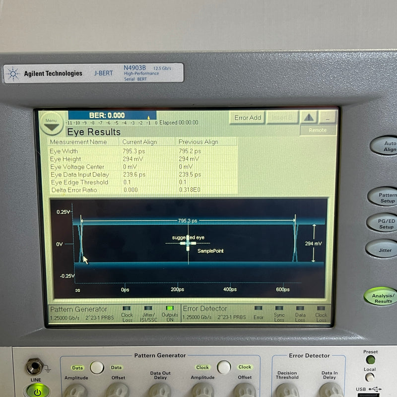 Agilent N 4903 B J-BERT High Performance Serial BERT 12.5 Gb/s