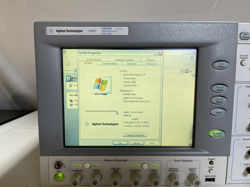 Agilent N 4903 B J-BERT High Performance Serial BERT 12.5 Gb/s