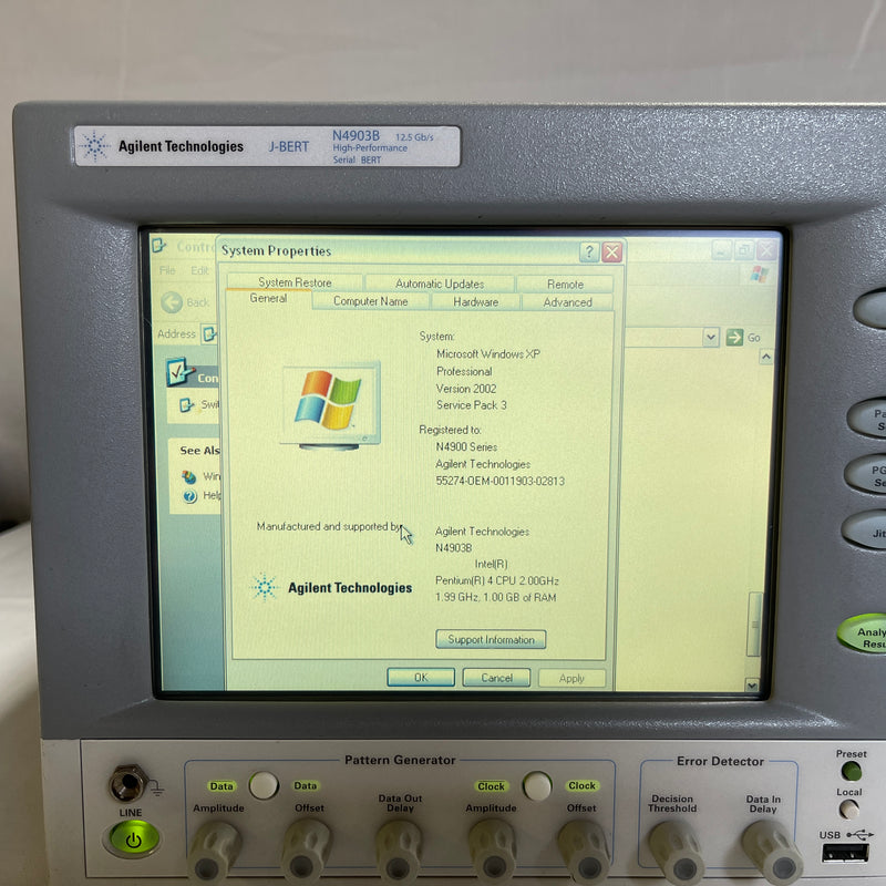 Agilent N 4903 B J-BERT High Performance Serial BERT 12.5 Gb/s