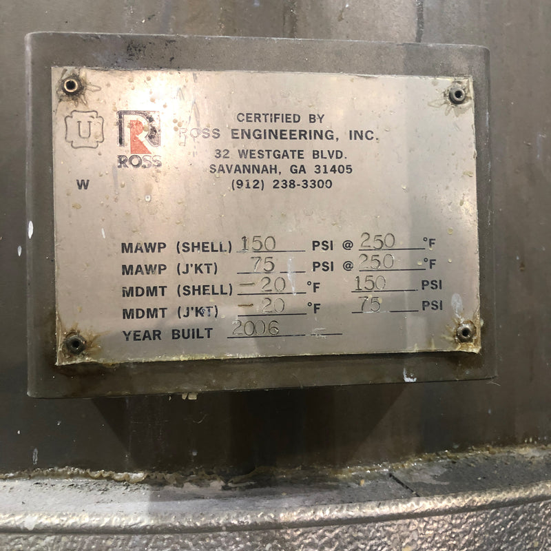 Ross Stainless Steel Tank