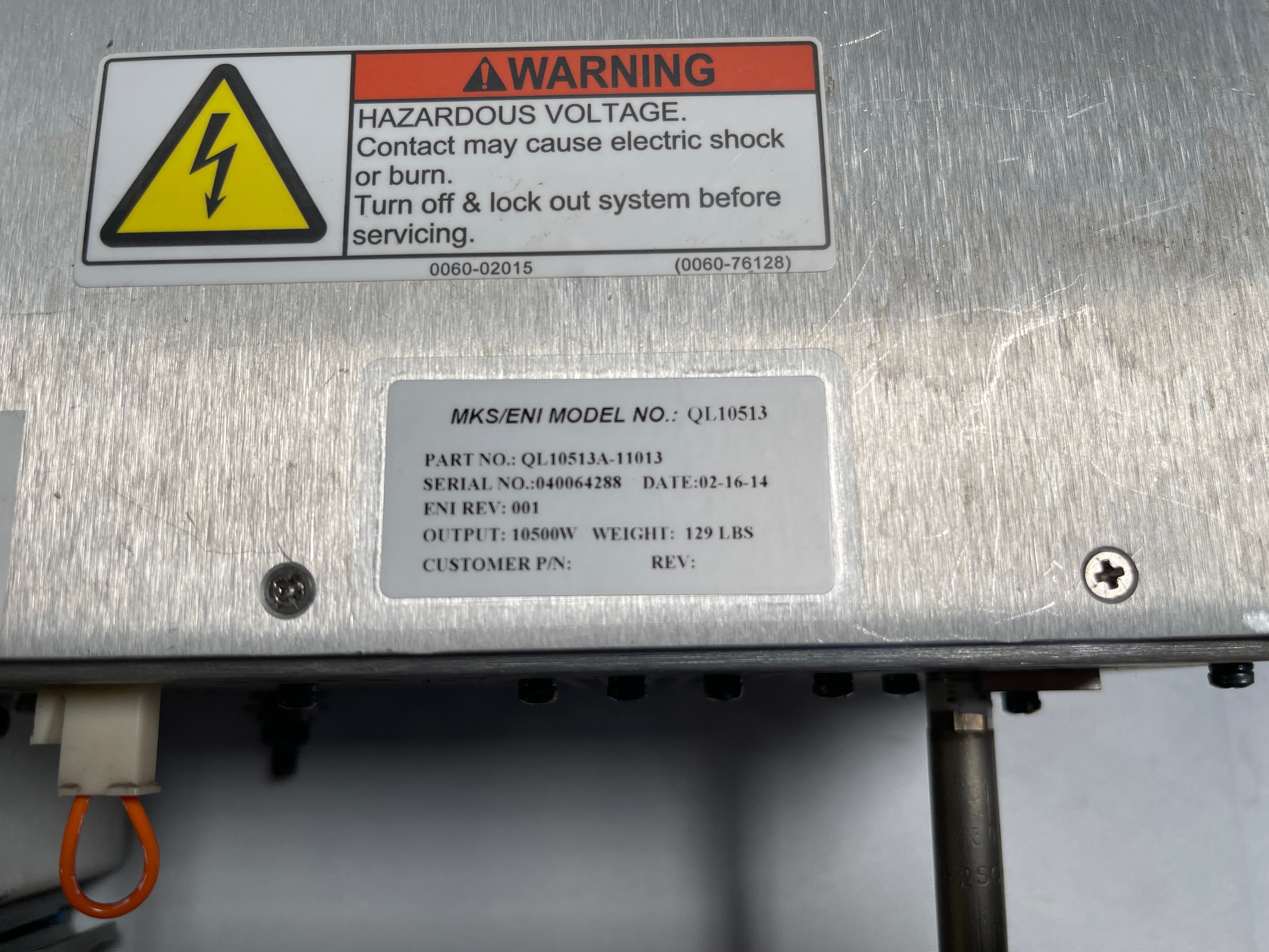 MKS SurePower QL 10513 RF Generator – Bridge Tronic Global