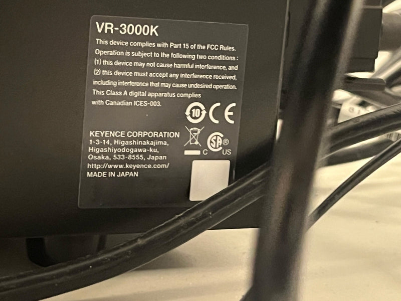 Keyence VR 3200 3D Measuring Machine