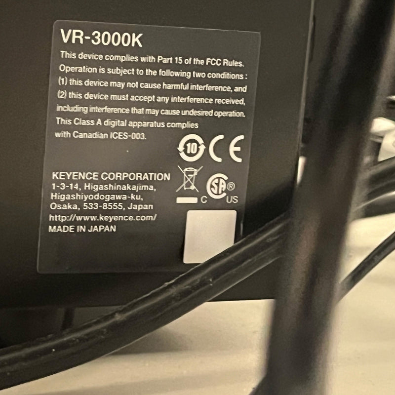 Keyence VR 3200 3D Measuring Machine