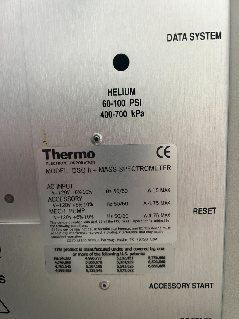 Thermo Fisher Scientific Trace GC Ultra DSQ II Multi-Channel GC-MS