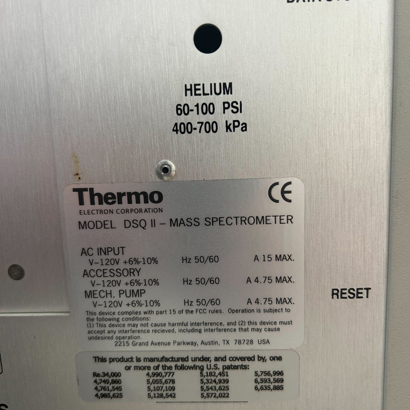 Thermo Fisher Scientific Trace GC Ultra DSQ II Multi-Channel GC-MS