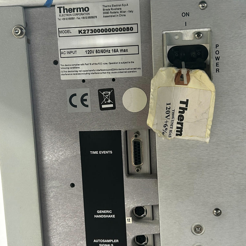 Thermo Fisher Scientific Trace GC Ultra DSQ II Multi-Channel GC-MS