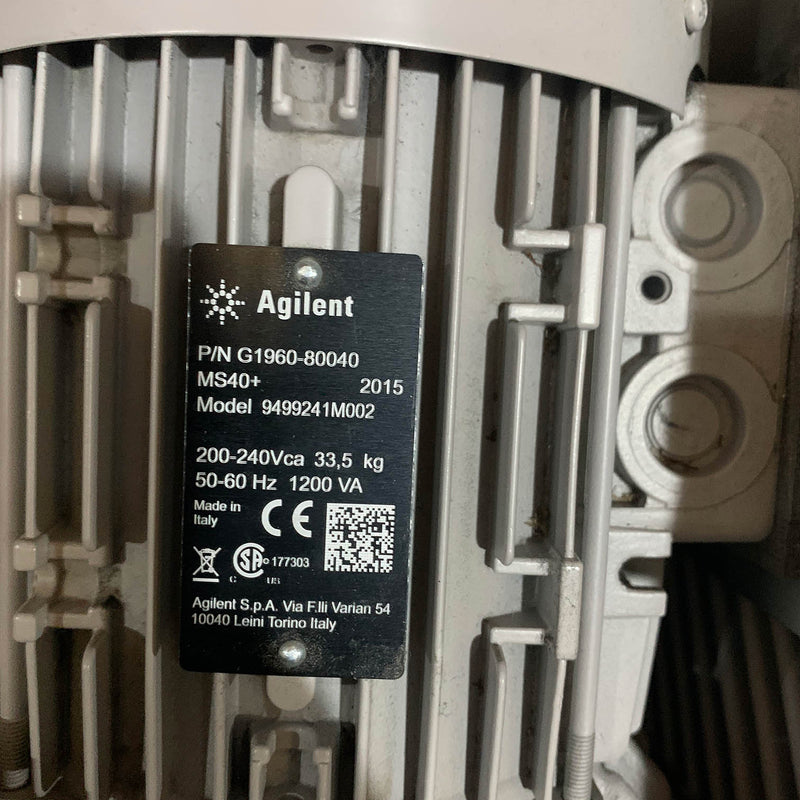 Agilent / Varian G 6230 B TOF-MS (Time of Flight Mass Spectrometer