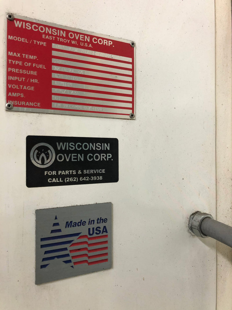 Wisconsin Oven Top Flow Oven