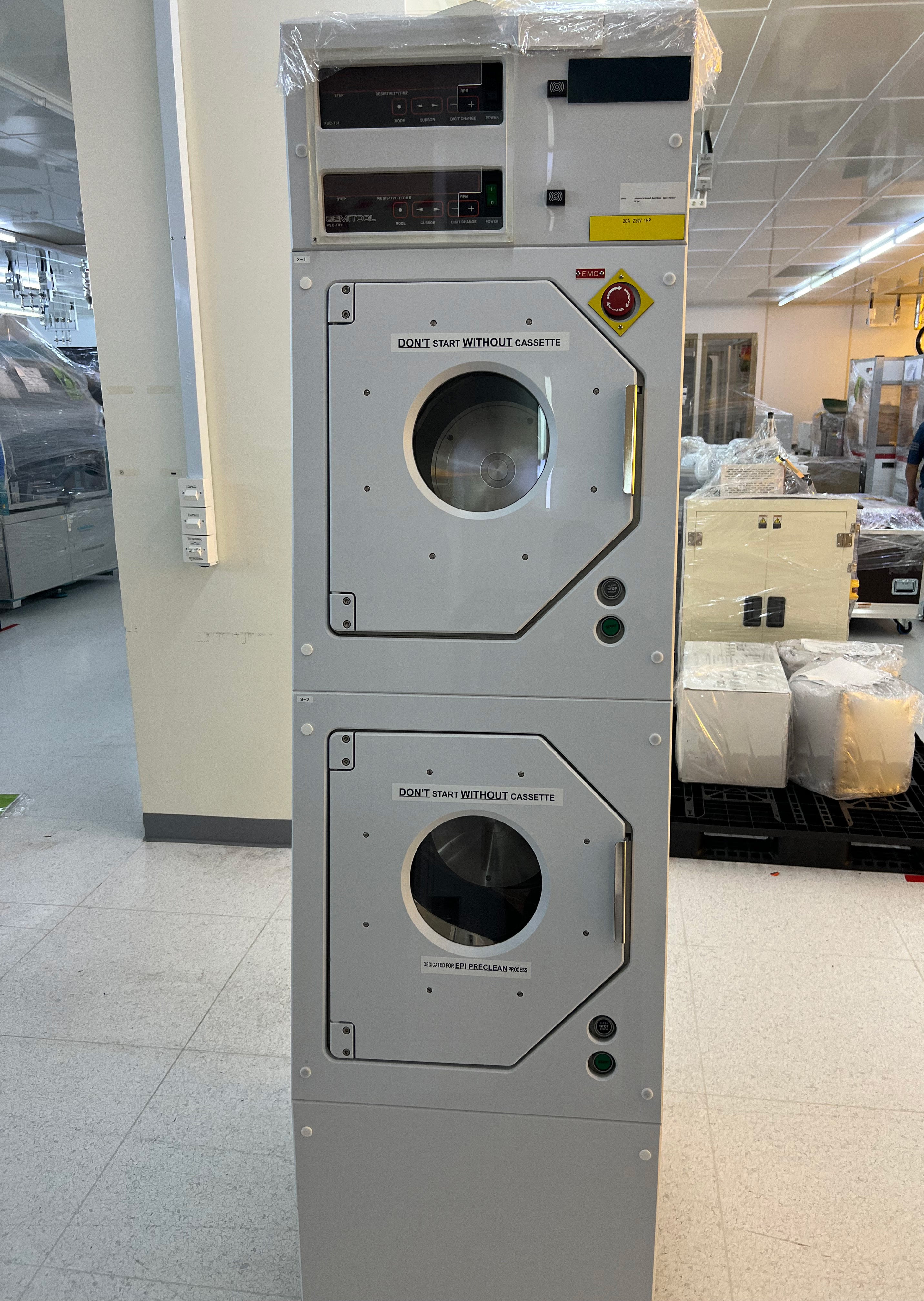 Semitool / Rhetech SDR 8300 S SRD (Spin Rinse Dryer) – Bridge Tronic Global