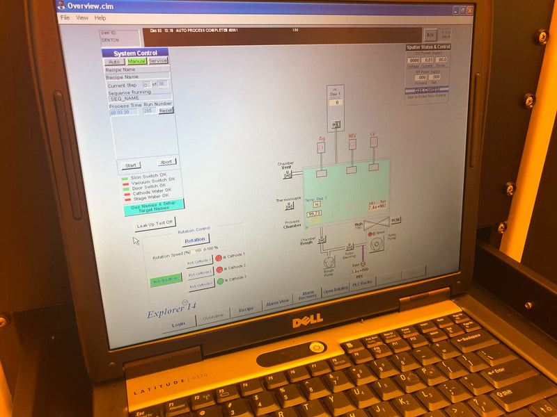 Denton Explorer 14 Sputtering System