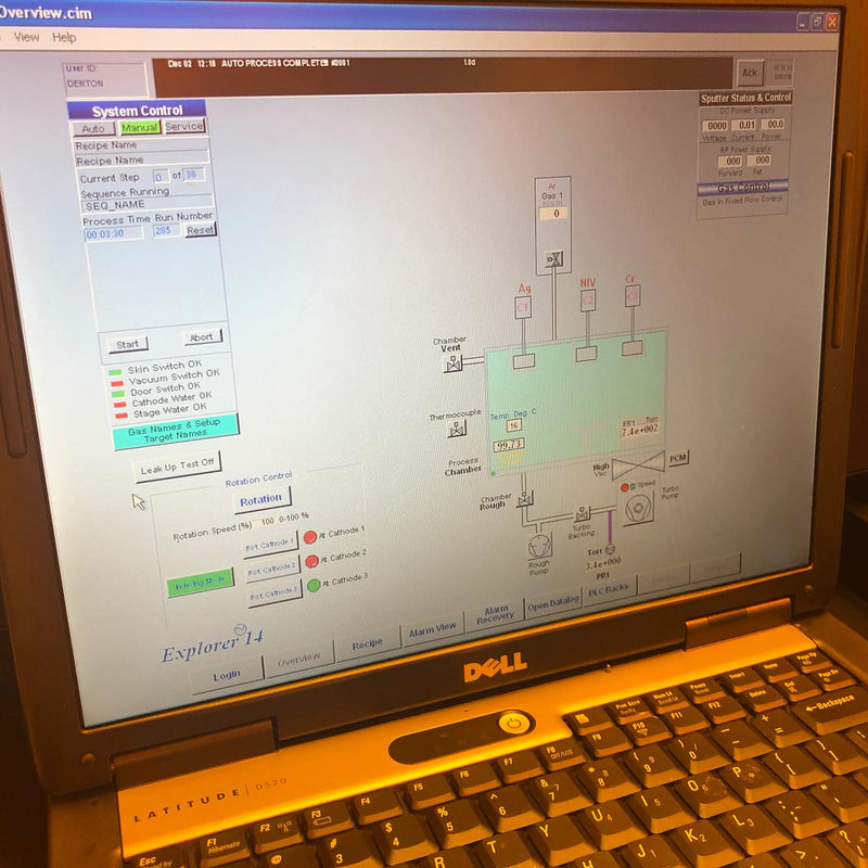 Denton Explorer 14 Sputtering System