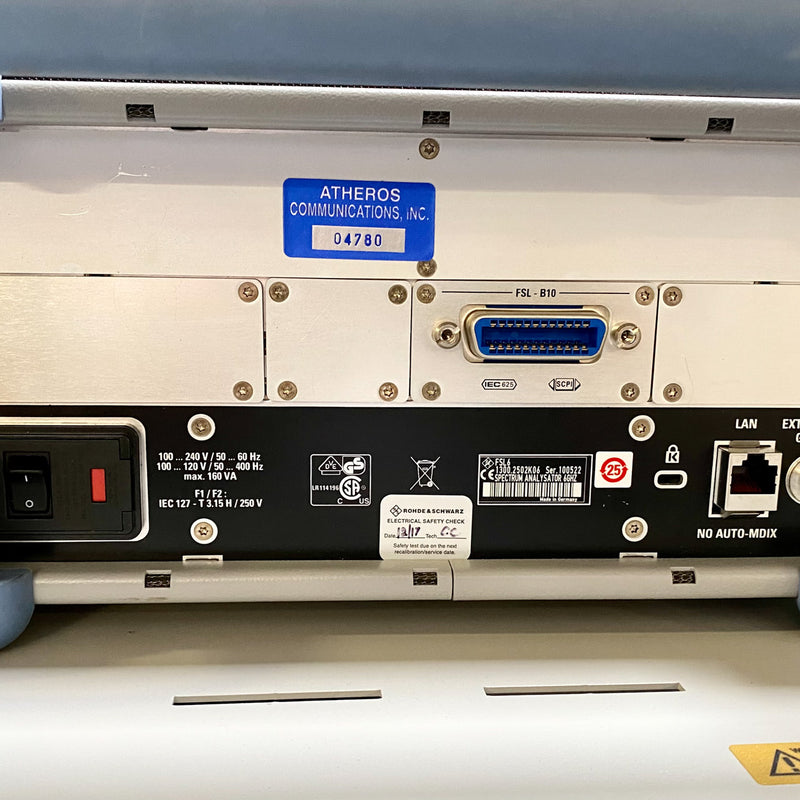 Rohde & Schwarz FSL 6 Spectrum Analyzer