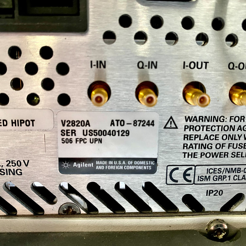 Agilent V 2820 A RF Vector Signal Analyzer
