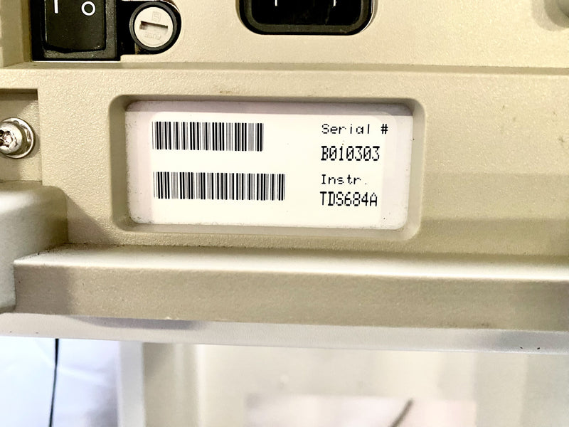 Tektronix TDS 684 A Digital Real-Time Oscilloscope