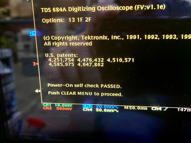 Tektronix TDS 684 A Digital Real-Time Oscilloscope