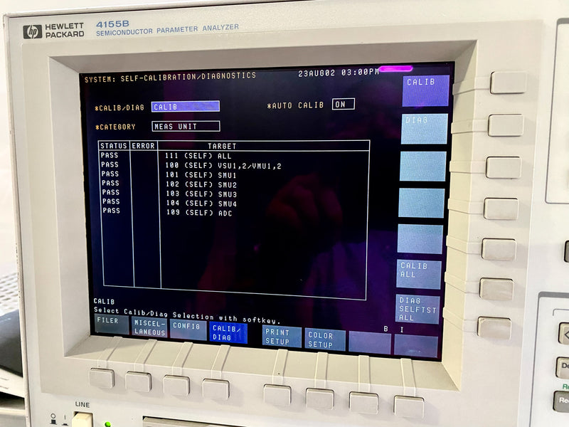 Keysight / Agilent 4155 B Semiconductor Parameter Analyzer