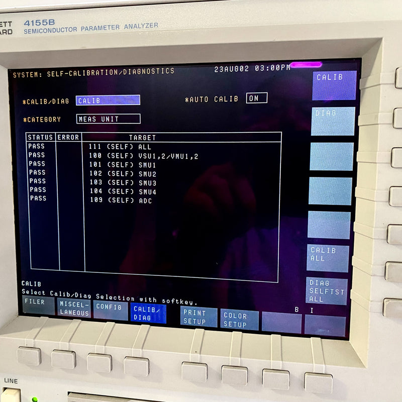 Keysight / Agilent 4155 B Semiconductor Parameter Analyzer