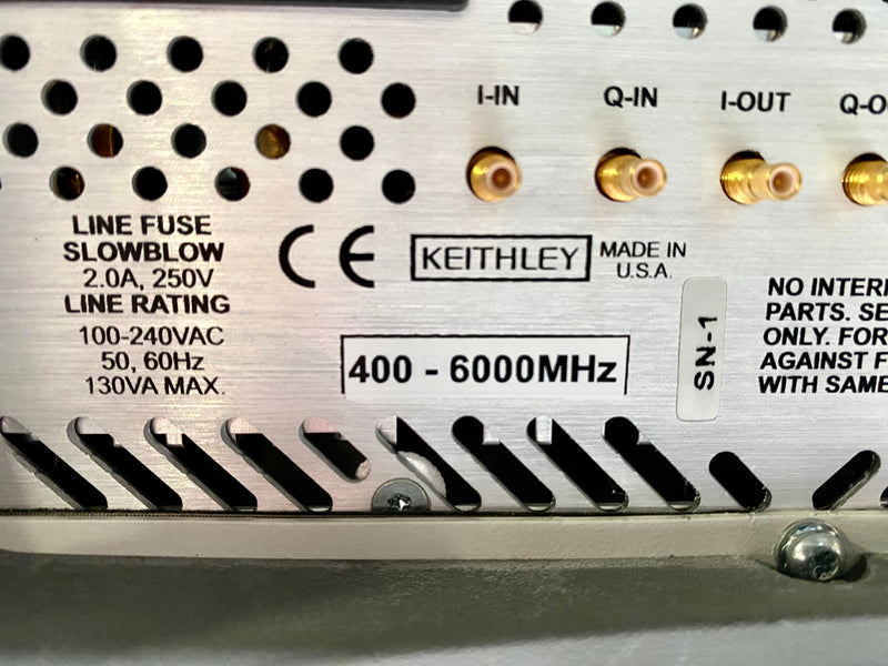 Keithley 2820 A RF Vector Signal Analyzer