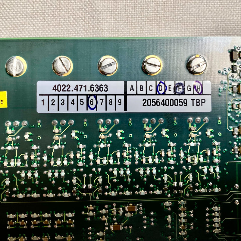 ASML 4022.471.63636 Circuit Board PCB