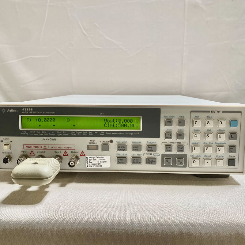 Keysight / Agilent 4339 B High Resistance Meter