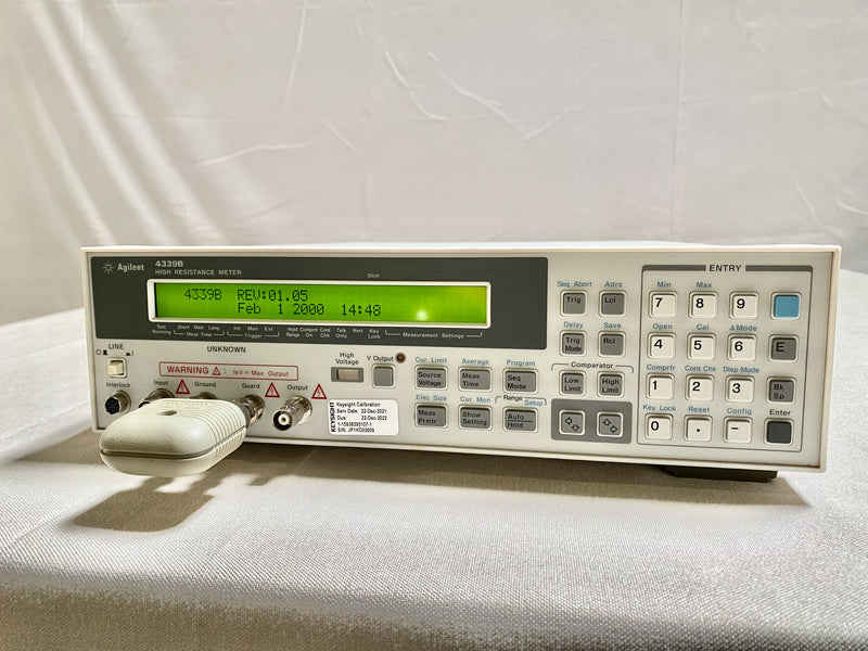 Keysight / Agilent 4339 B High Resistance Meter