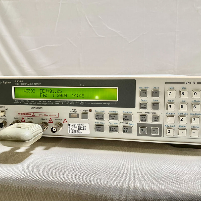 Keysight / Agilent 4339 B High Resistance Meter