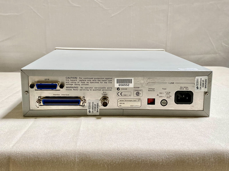 Keysight / Agilent 4339 B High Resistance Meter