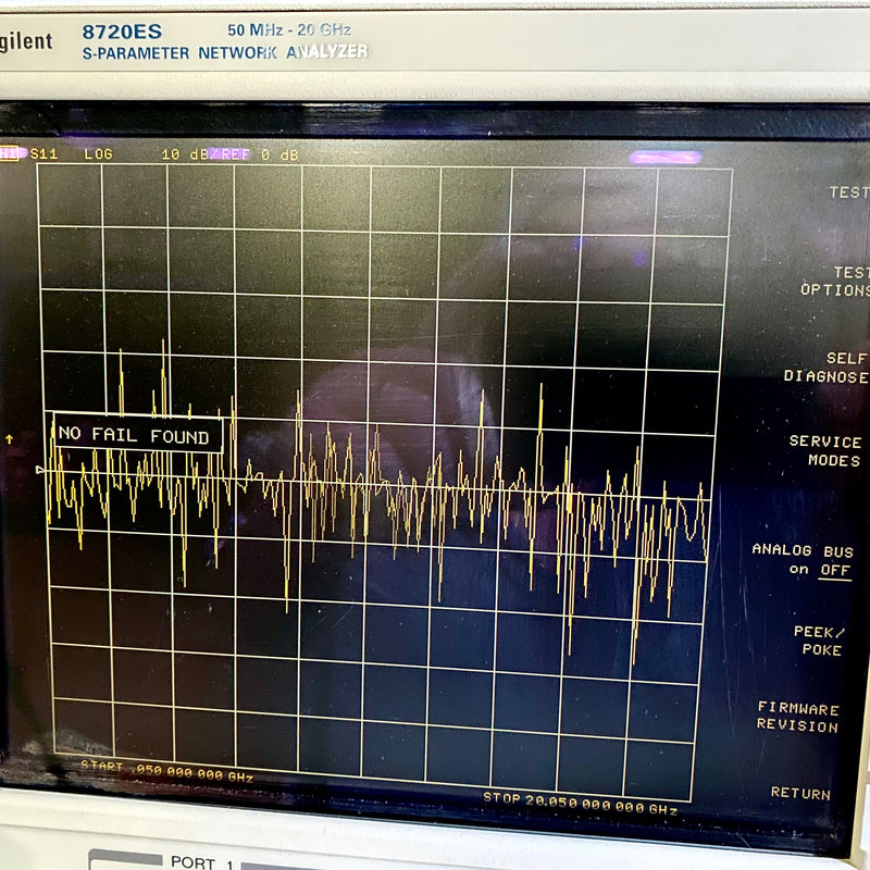 Agilent 8720 ES S Parameter Network Analyzer