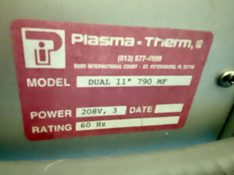 Plasmatherm 790 RIE-PECVD (Reactive Ion Etcher - Plasma-Enhanced Chemical Vapor Deposition)