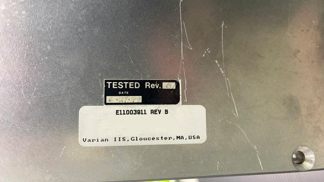 Varian P/N: E 11003911 Scanner Assembly