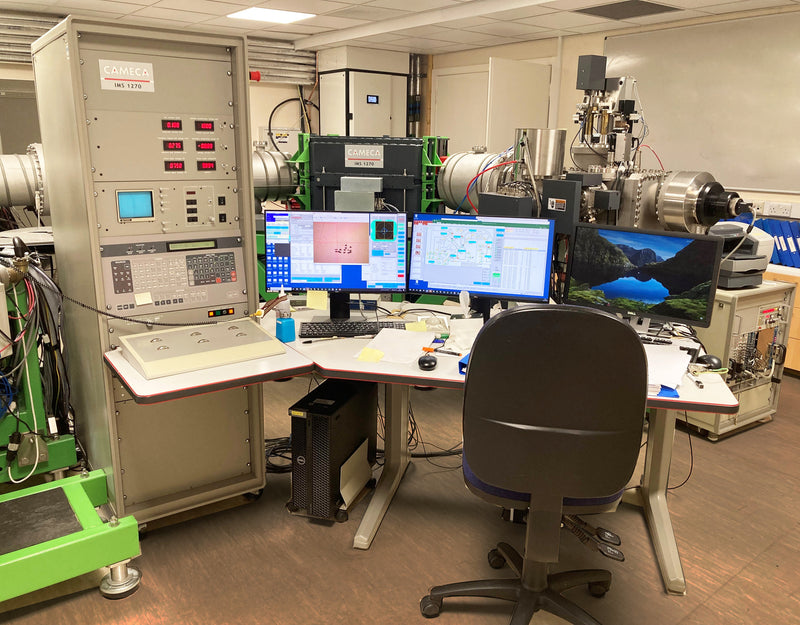 Cameca IMS 1270 SIMS (Secondary Ion Mass Spectrometer)