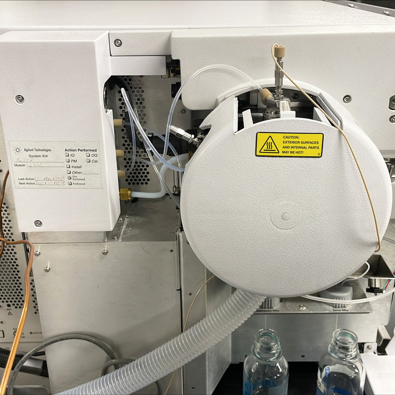 Agilent 6520 Q-TOF MS (Quadrupole–Time-of-Flight Mass Spectrometry)