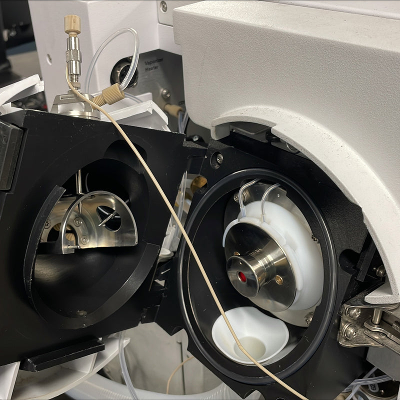 Agilent 6520 Q-TOF MS (Quadrupole–Time-of-Flight Mass Spectrometry)